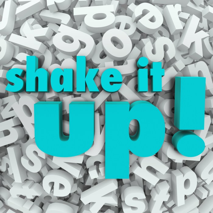 Shake it Up Challenge!